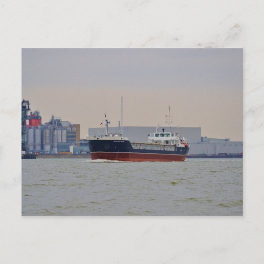 General Cargo Ship Shetland Trader Briefkaart (Voorkant)