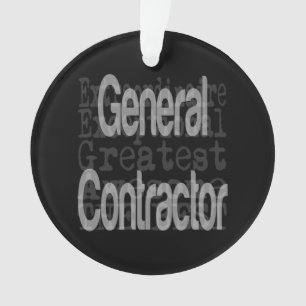General Contractor Extraordinaire Ornament