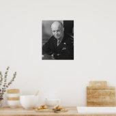 General Dwight Eisenhower - WWII Poster (Keuken)