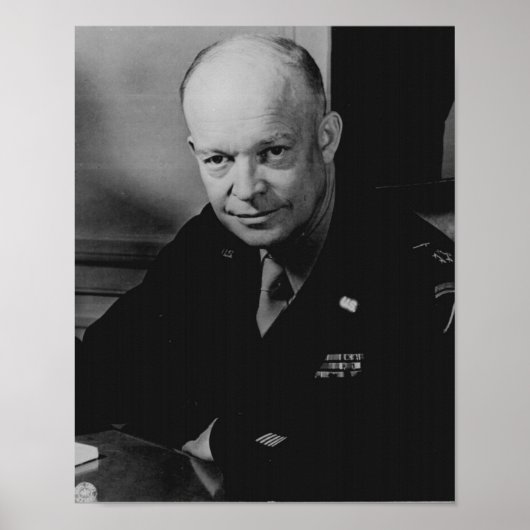 General Eisenhower Poster (Voorkant)