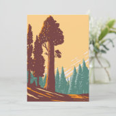 General Grant Tree Trail Bedankkaart (Staand voorkant)