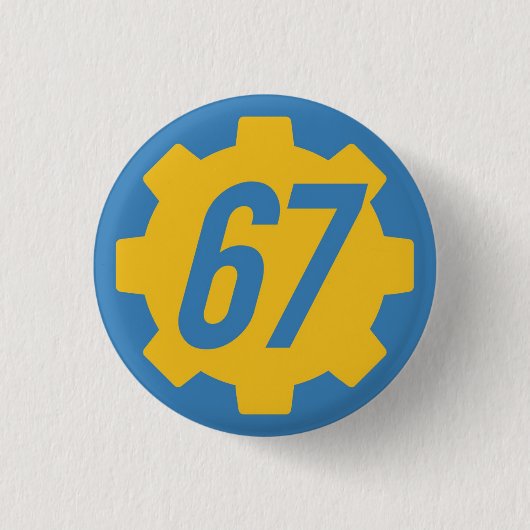 General Issue Vault 67 (variant) Ronde Button 3,2 Cm (Voorkant)
