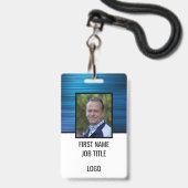 General Kantoor Badge (Voorkant met koord)