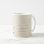Général "Mad Dog" Mattis "Be Polite" Citation Mug (Devant droit)