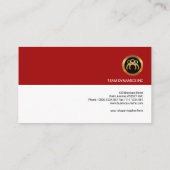 General Manager Modern Stijlvolle, onberispelijke  Visitekaartje (Achterkant)