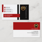 General Manager Modern Stijlvolle, onberispelijke  Visitekaartje (Voorkant / Achterkant)