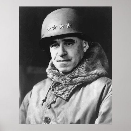 General Omar Bradley Poster (Voorkant)