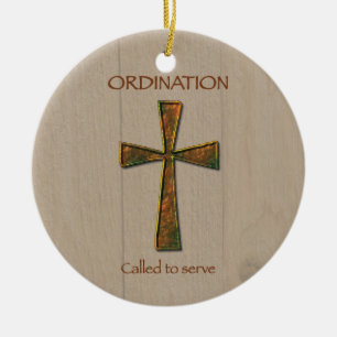 General Ordination Gefeliciteerd, Metal Design C Keramisch Ornament