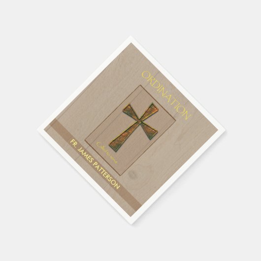 General Ordination Gefeliciteerd, Metal Design C Servetten (Hoek)