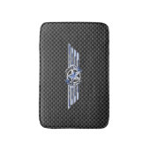 General Private Air Pilot Chrome, zoals Star Wings Badmat (Voorkant Verticaal)