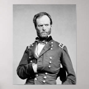 General Sherman - Handje in Coat Portrait Poster