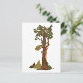 General Sherman Tree Briefkaart (Staand voorkant)