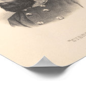 General Stonewall Jackson Portrait Poster (Hoek)