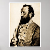 General Stonewall Jackson Poster (Voorkant)