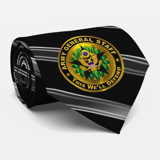 Generale Staf Stropdas (Opgerold)