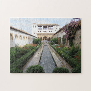 Generalife Tuinen, Alhambra, Spanje - Puzzle Legpuzzel