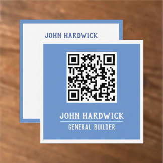 Générateur avec Carte de visite Carré de code QR