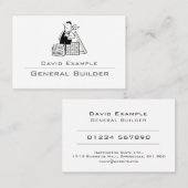 Générateur général avec Carte de visite d'illustra (Devant / Derrière)