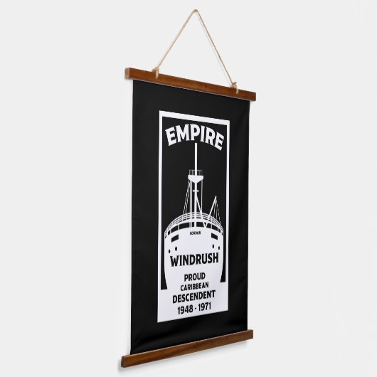 Generatie Windrush    Hangend Wandkleed (Gebogen)