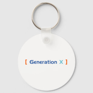 Generatie X Sleutelhanger