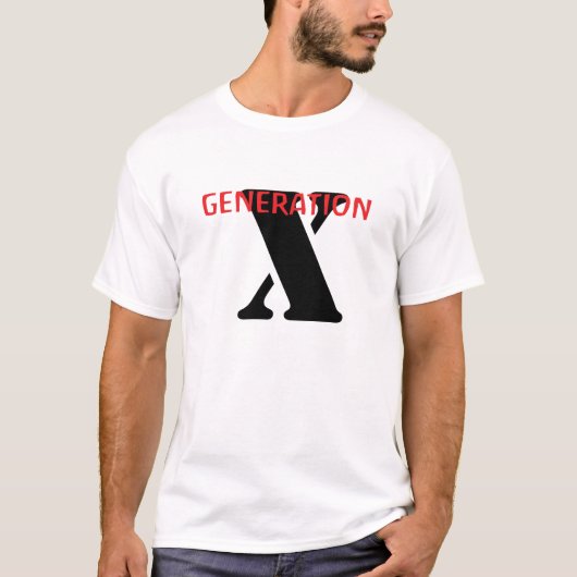 Generatie-X T-shirt (Voorkant)