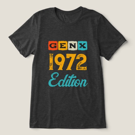 Generatie X Tri-Blend Shirt (Design voorkant)