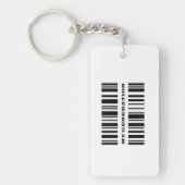 Generatie Y BAR CODE sleutelhanger (Voorkant)