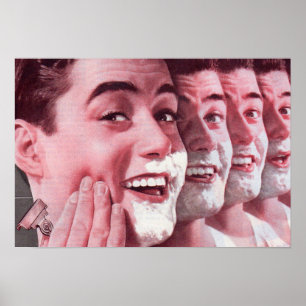 generaties scheerbeurt poster