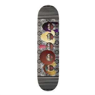 Generaties van Afrikaanse Amerikaanse vrouwen Skateboard