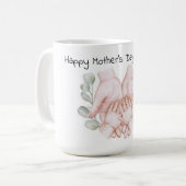 Generaties van zorg - de liefdevolle omhelzing van koffiemok (Voorkant links)