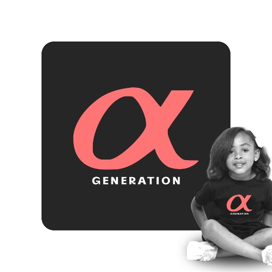 Génération ALPHA 2010-2024 | T-shirt bébé | DP7Art