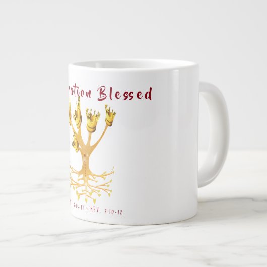 "Génération bénie", Mug (Devant droit)