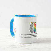 Génération BINAIRE Y Mug (Devant gauche)