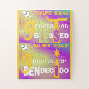 Generation Blessed 30 Eng & Esp Legpuzzel