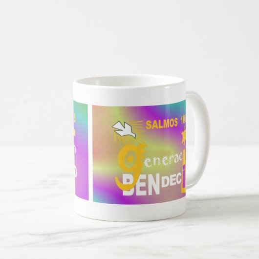 Generation Blessed (EngESP) Coffee Mok (Voorkant rechts)