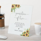 Génération de l'Amour Panneau Fleurs Jaunes (In SItu)