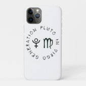 Generation Pluto in Virgo Astrology Zodiac Case-Mate iPhone Case (Achterkant)