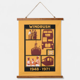 Generation Windrush British History Hangend Wandkleed