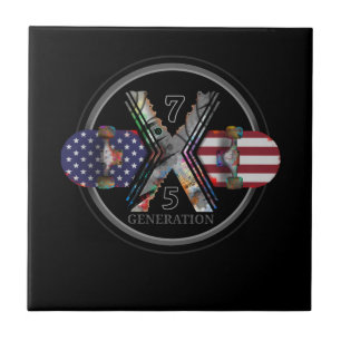 Generation X American Skateboard (1975) Tegeltje
