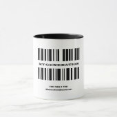 Génération X BAR CODE Mug (Centre)