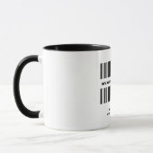 Génération X BAR CODE Mug (Gauche)
