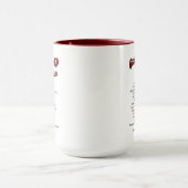 Génération X-ed 15 oz tasse avec nom d'auteur (Centre)