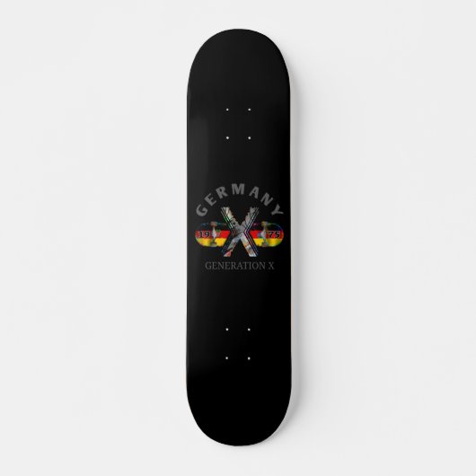 Generation X Germany Skateboard 1975 (Voorkant)