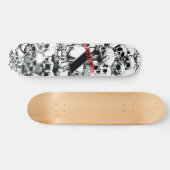 Generation X Pro Skull Deck Skateboard (Horizontaal)