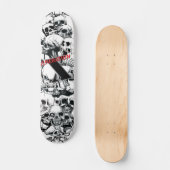 Generation X Pro Skull Deck Skateboard (Voorkant)