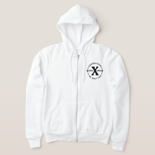 Generation X – the generation- retro Hoodie (Laagn)