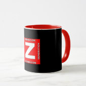 Génération Z Mug (Devant droit)