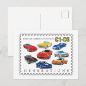 GÉNÉRATIONS DE CARTE POSTALE DE VACANCES D'ART AUT (Devant / Derrière)