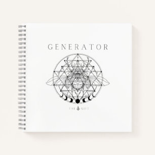 Generator Human Design Type Notitieboek