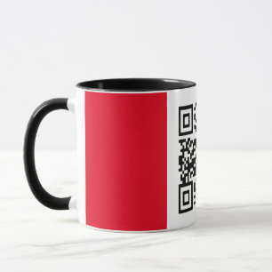 Genereer perfecte QR code naar de website fungfung Mok
